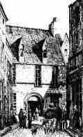 Hôtel Demoret (gravure d'époque)